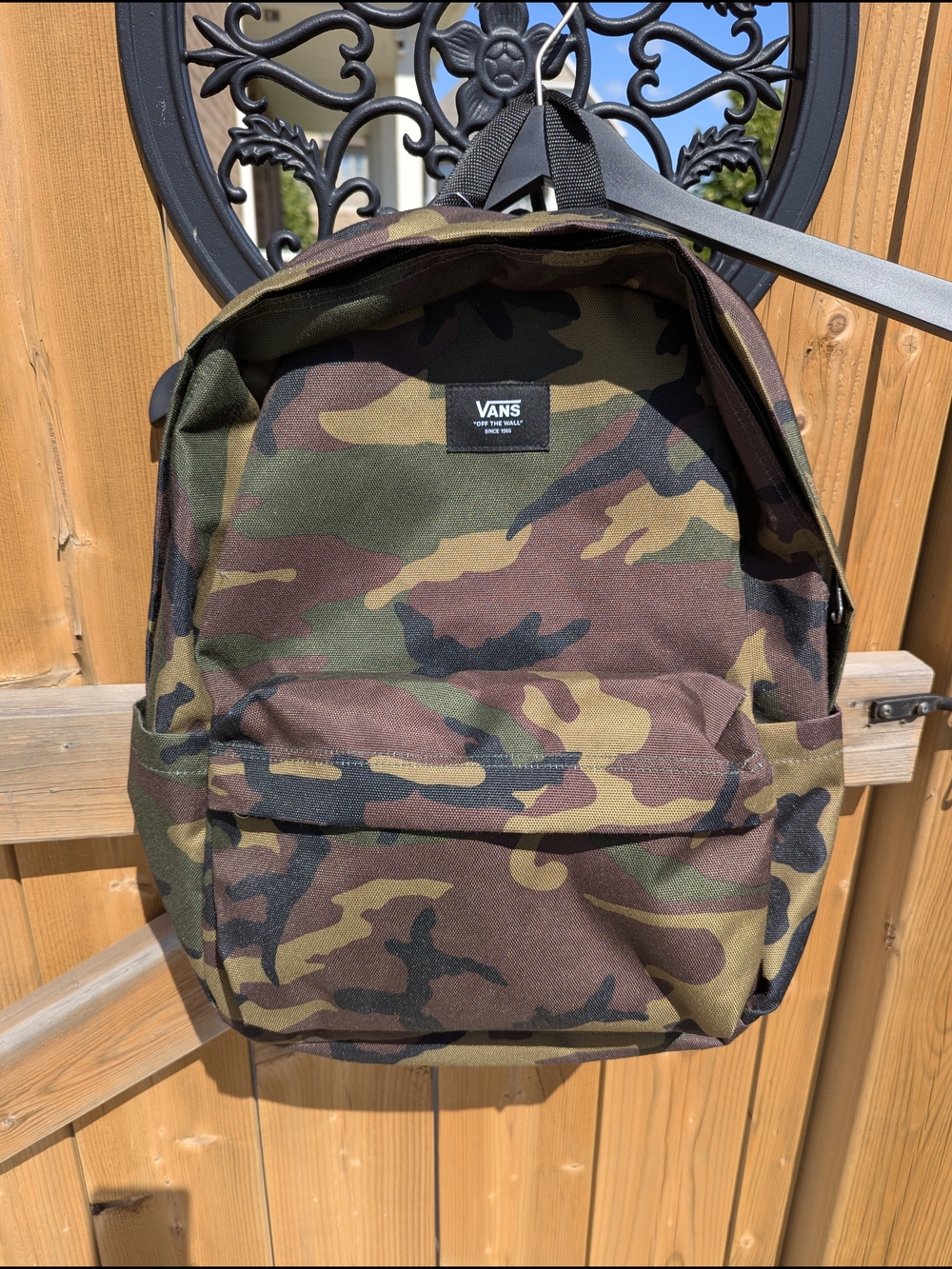 Vans Camo Backpack - Green/Brown